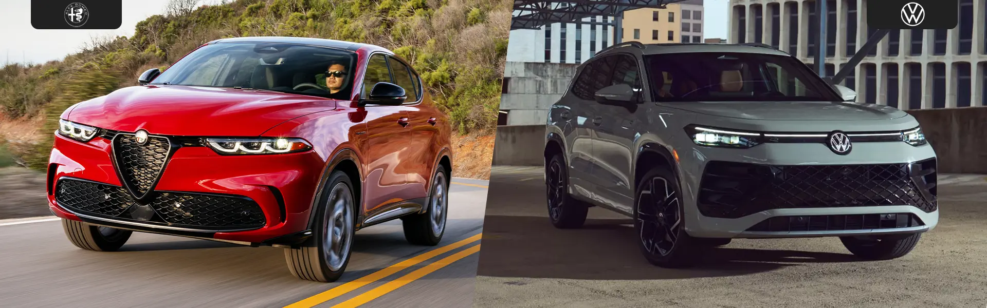 2025 Alfa Romeo Tonale vs Volkswagen Tiguan